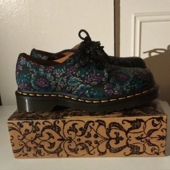 Dr. Martens Kids Shoes - Multicolor Floral - Picture 2 of 6